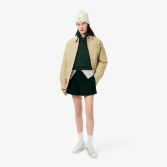 Sweat à capuche oversize pour femme avec logo