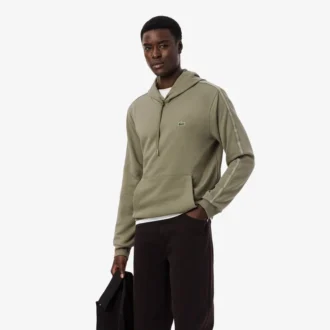 Sweat à capuche zippé avec bandeau logo