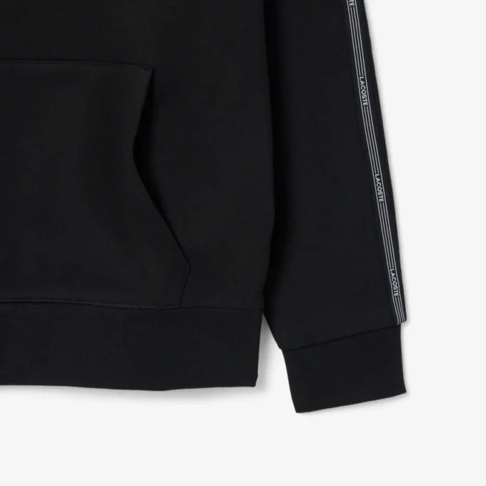 Sweat à capuche zippé avec bandeau logo Sweat à capuche zippé avec bandeau logo