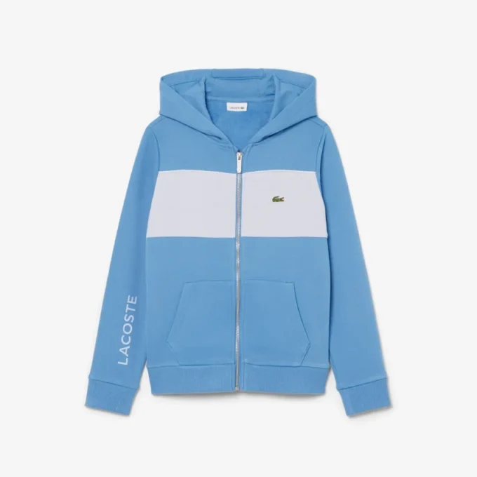Sweat à capuche zippé color block Sweat à capuche zippé color block