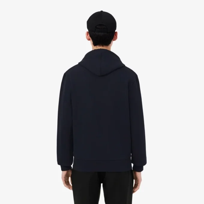 Sweat à capuche zippé color block