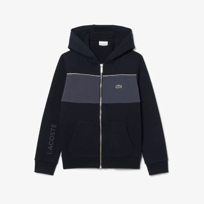 Sweat à capuche zippé color block Sweat à capuche zippé color block