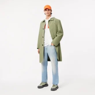 Sweat à capuche zippé color block pour homme