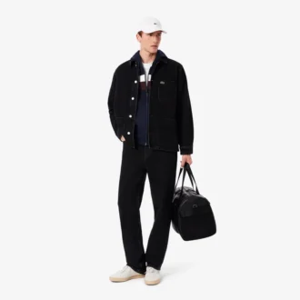 Sweat à capuche zippé color block pour homme