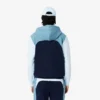 Sweat à capuche zippé color block pour homme