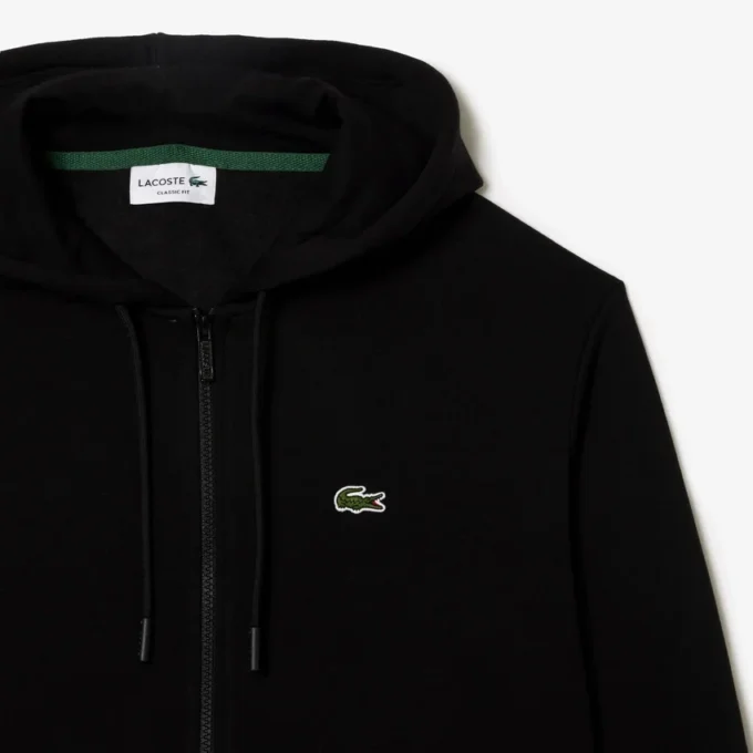Sweat à capuche zippé en molleton pour homme Sweat à capuche zippé en molleton pour homme