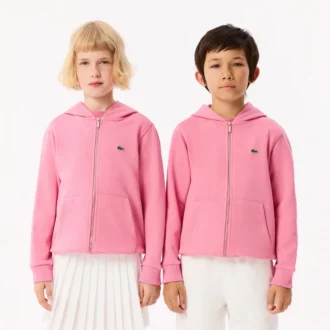 Sweat à capuche zippé en polaire pour enfant