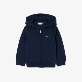 Sweat à capuche zippé en polaire pour enfant