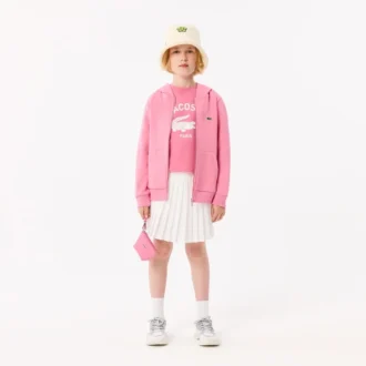 Sweat à capuche zippé en polaire pour enfant