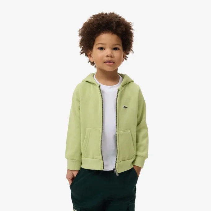 Sweat à capuche zippé en polaire pour enfant Sweat à capuche zippé en polaire pour enfant