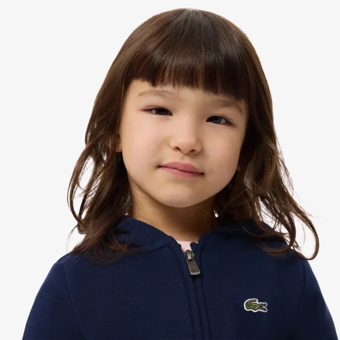 Sweat à capuche zippé en polaire pour enfant Sweat à capuche zippé en polaire pour enfant