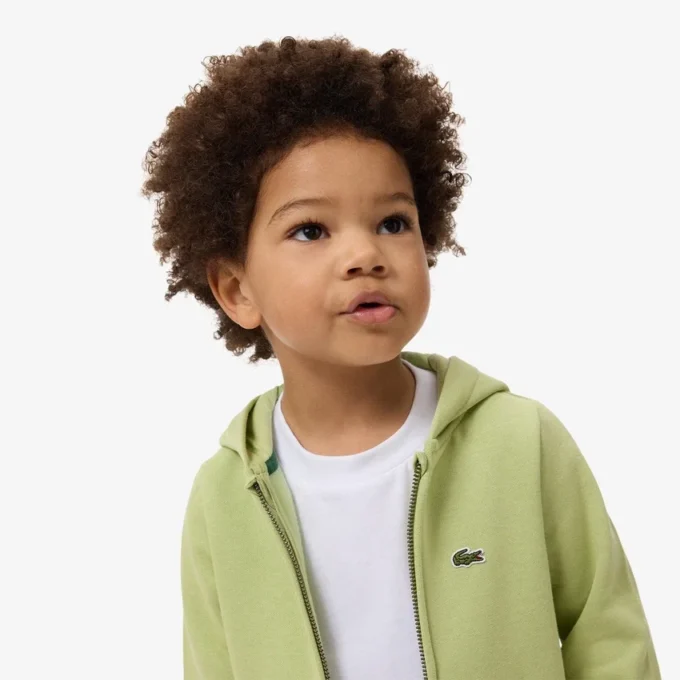 Sweat à capuche zippé en polaire pour enfant Sweat à capuche zippé en polaire pour enfant