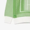Sweat-shirt avec motif de court de tennis