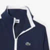 Sweat-shirt de sport zippé en piqué interlock Sweat-shirt de sport zippé en piqué interlock