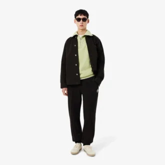 Sweats ample à col zippé en piqué