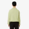 Sweats ample à col zippé en piqué