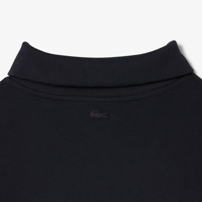 Sweats ample à col zippé en piqué