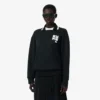 Sweats avec col polo et badge Sweats avec col polo et badge