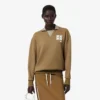 Sweats avec col polo et badge