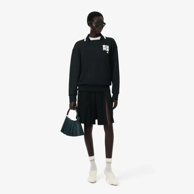 Sweats avec col polo et badge Sweats avec col polo et badge