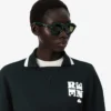 Sweats avec col polo et badge Sweats avec col polo et badge