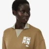 Sweats avec col polo et badge