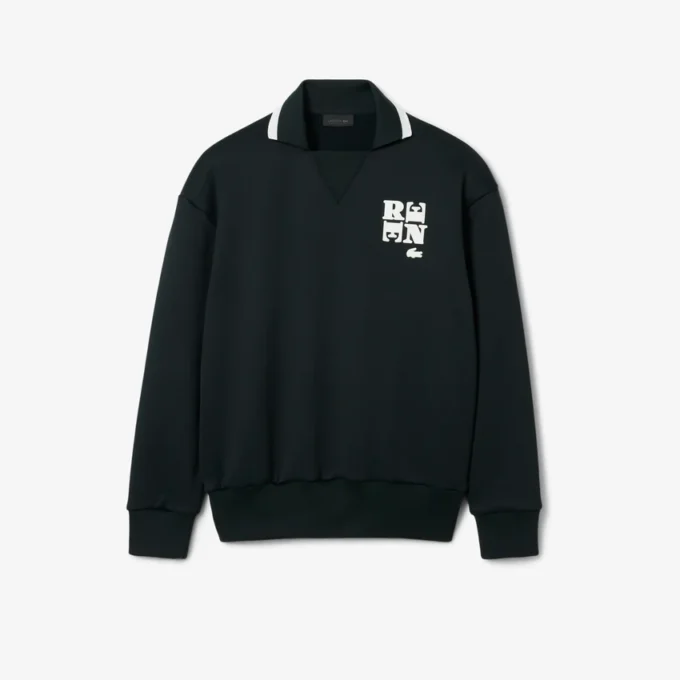 Sweats avec col polo et badge Sweats avec col polo et badge