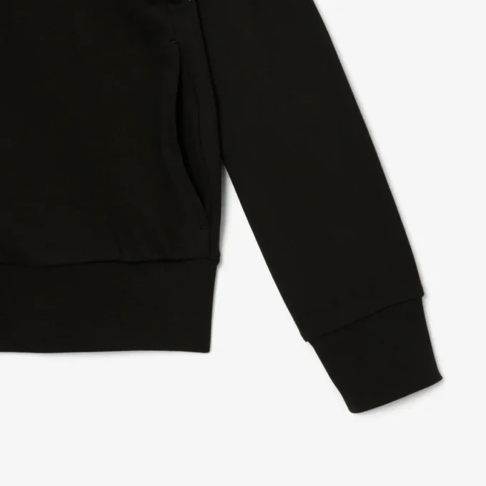 Sweats à badge zippé et coupe décontractée Sweats à badge zippé et coupe décontractée