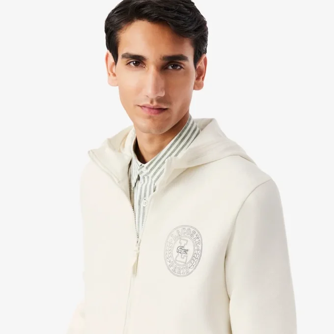 Sweats à capuche zippés Piqua coupe classique pour homme