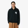 Sweats à col montant et fermeture éclair avec badge, inspirés des défilés