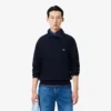 Sweats à col polo en coton côtelé pour homme