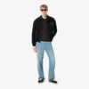 Sweats à col polo en coton côtelé pour homme