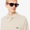 Sweats à col polo en coton côtelé pour homme