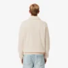 Sweats à col polo en coton côtelé pour homme