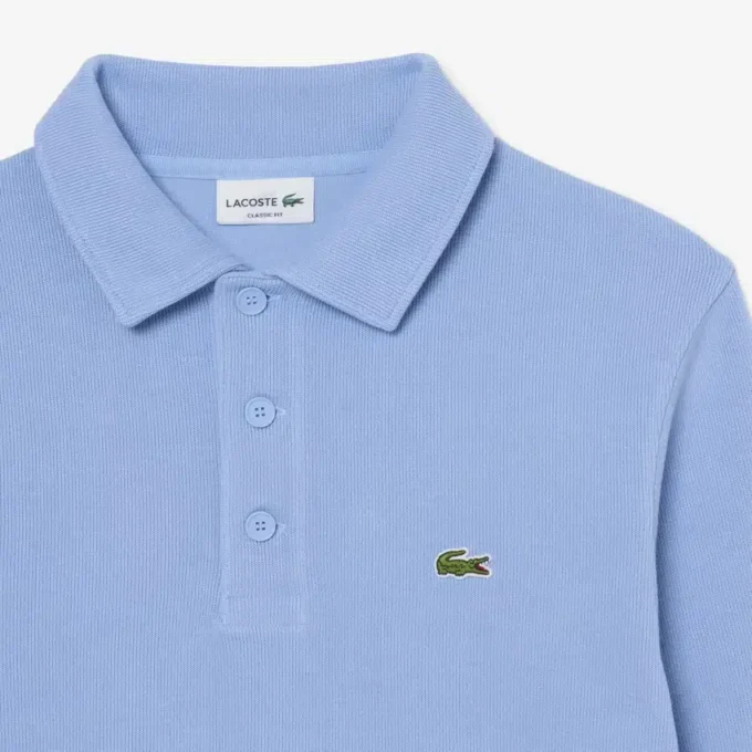 Sweats à col polo en coton côtelé pour homme