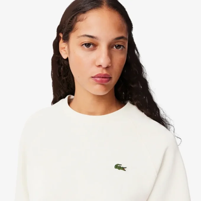 Sweats à col rond en piqué pour femme Sweats à col rond en piqué pour femme