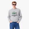 Sweats à col rond imprimés coupe classique pour homme