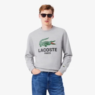 Sweats à col rond imprimés coupe classique pour homme