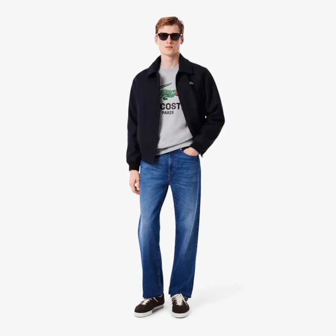 Sweats à col rond imprimés coupe classique pour homme
