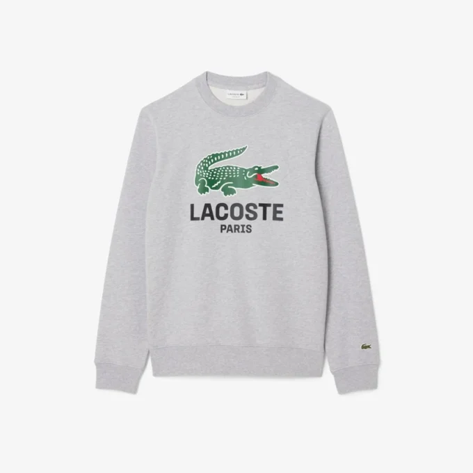 Sweats à col rond imprimés coupe classique pour homme