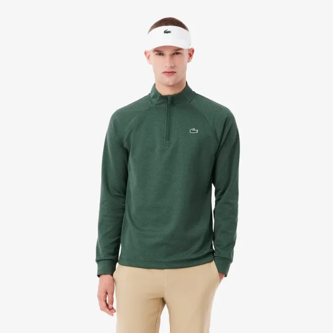 Sweats de golf technique en polaire pour homme