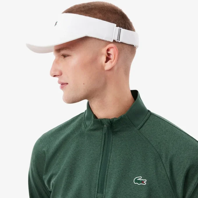 Sweats de golf technique en polaire pour homme