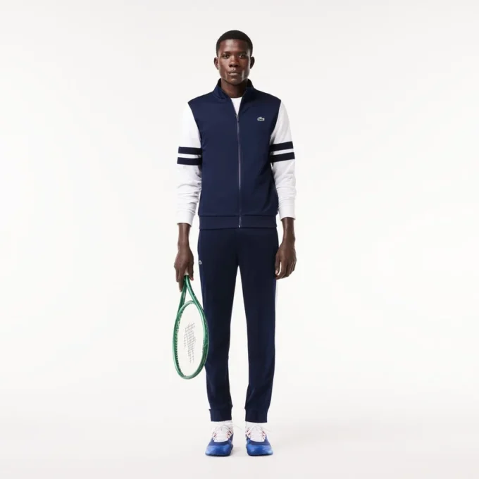 Sweats de tennis stretch zippés pour homme
