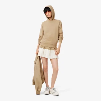 Sweats en coton pour femme avec logo en relief