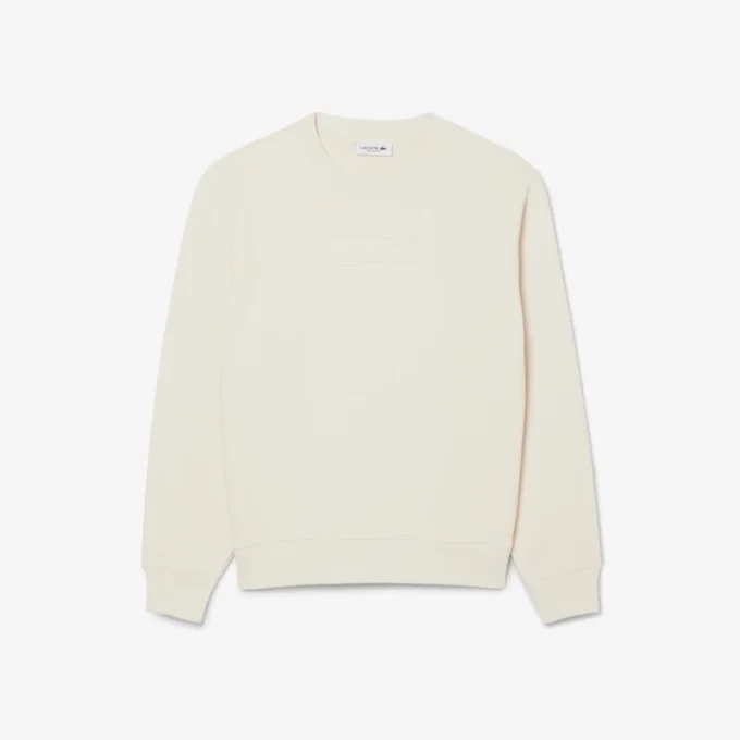 Sweats en coton pour femme avec logo en relief Sweats en coton pour femme avec logo en relief
