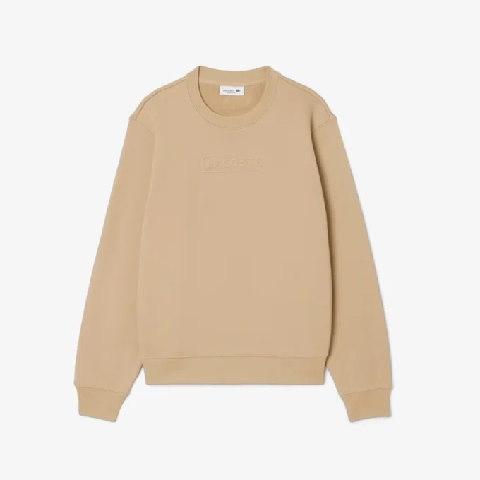 Sweats en coton pour femme avec logo en relief Sweats en coton pour femme avec logo en relief