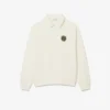 Sweats en molleton à col polo coupe ample pour homme