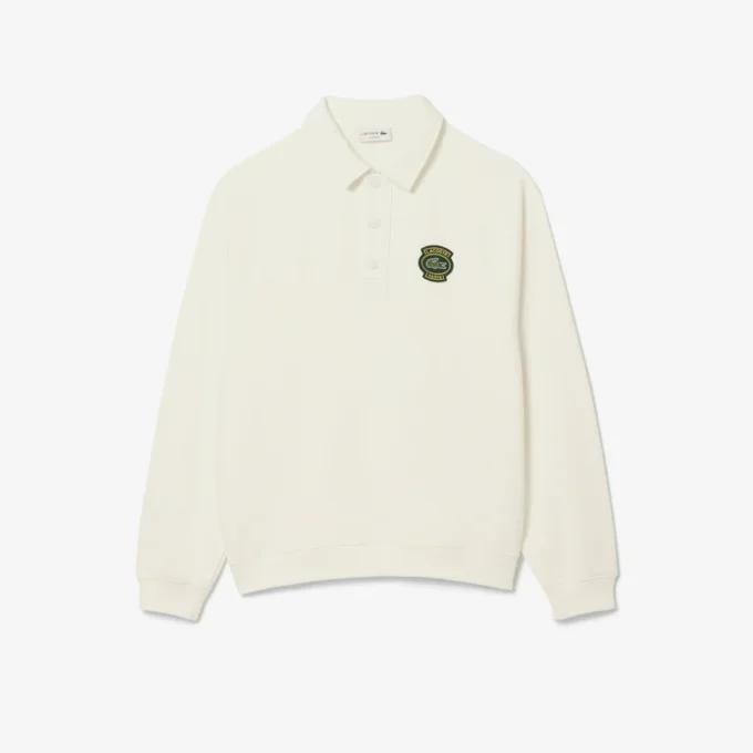 Sweats en molleton à col polo coupe ample pour homme