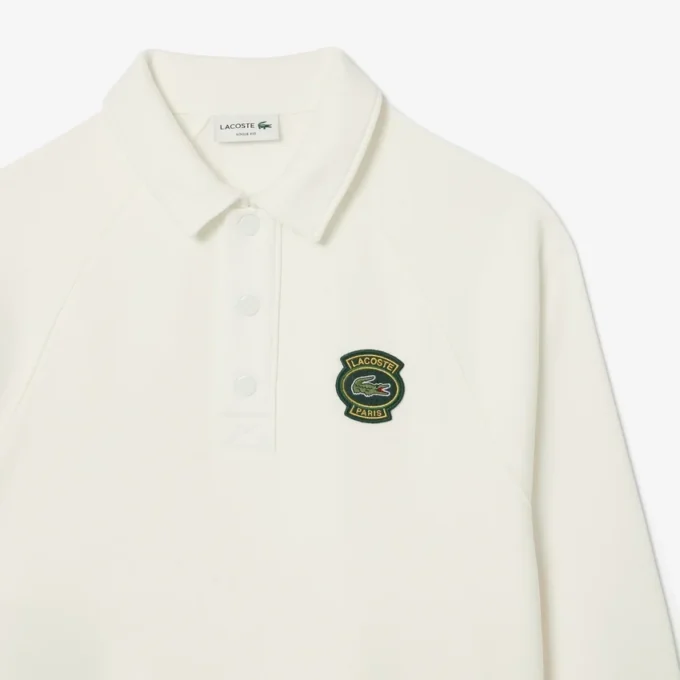 Sweats en molleton à col polo coupe ample pour homme