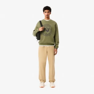 Sweats en molleton imprimés coupe ample pour homme